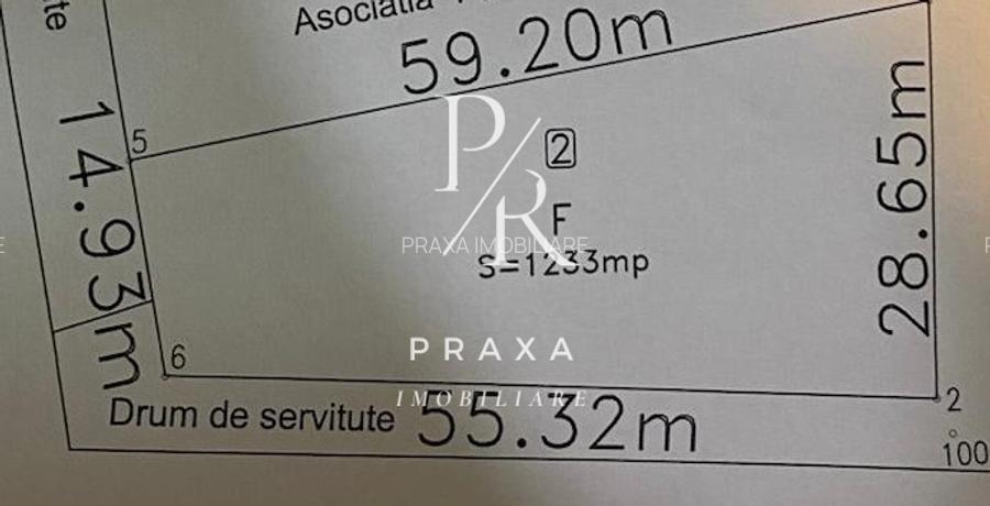 Teren de vanzare 1233 mp in Valea Seaca! - 2