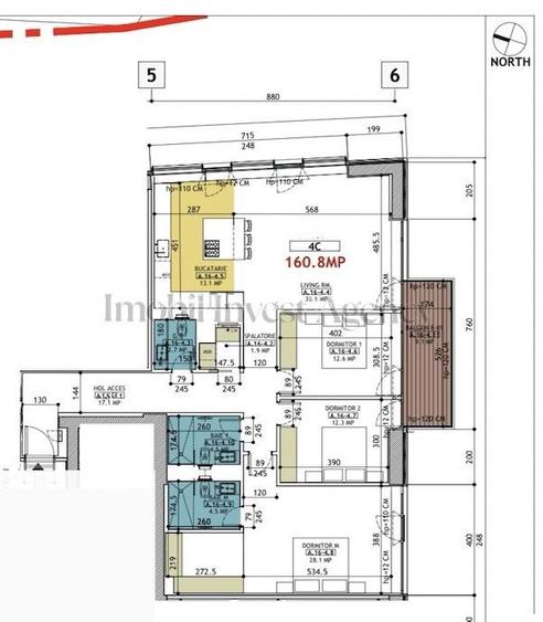 Apartament 4 camere de vanzare One Verdi Park - Floreasca - 28