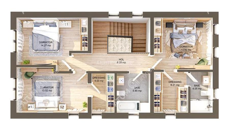 Casa individuala la cheie cu 4 camere in Selimbar zona Mihai Viteazu - 11