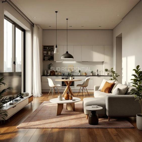 Apartament compartimentat modern, 3 camere, Bd.Metalurgiei, Comision 0 - 2