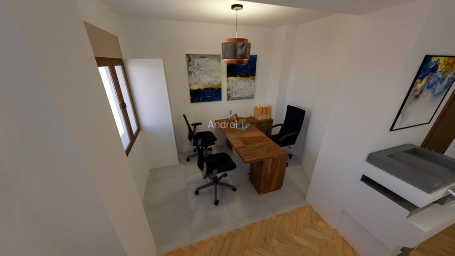 Apartament 2 camere Dorobanți – 57 mp, etaj 1, ideal birou, ultracentral - 4