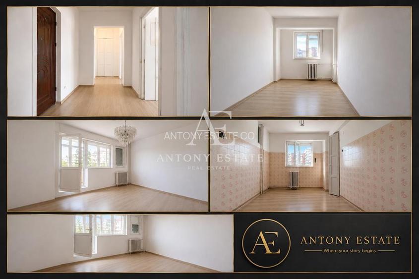 Antony Estate | 2 cam DECOMANDAT | ETAJ 4/8 | PRET FIX | Bv. Dacia, Decebal - 7