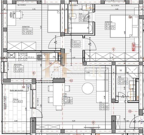 3 camere.2 bai.Luminos.Bloc Nou in Oras! - 18