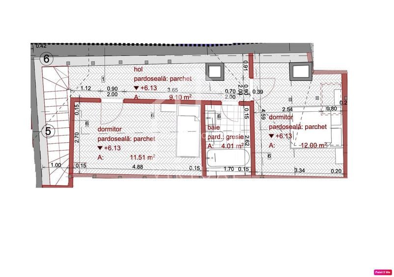 Apartament cu 3 camere - 71.97 mp - ULTRACENTRAL - Ideal investitie - 4