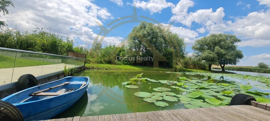 DOM00444 - Vila luxurianta la lac cu ponton si casa de barca  Snagov - 9