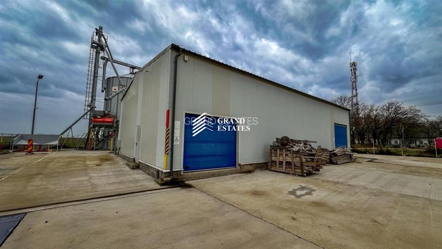 Baza de receptie si depozitare cereale | 880tone capacitate totala(4 celule) - 5