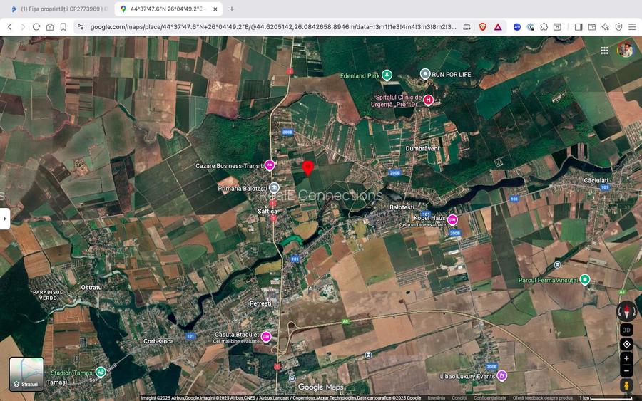 Teren intravilan 18.200 mp Saftica Balotesti - 10