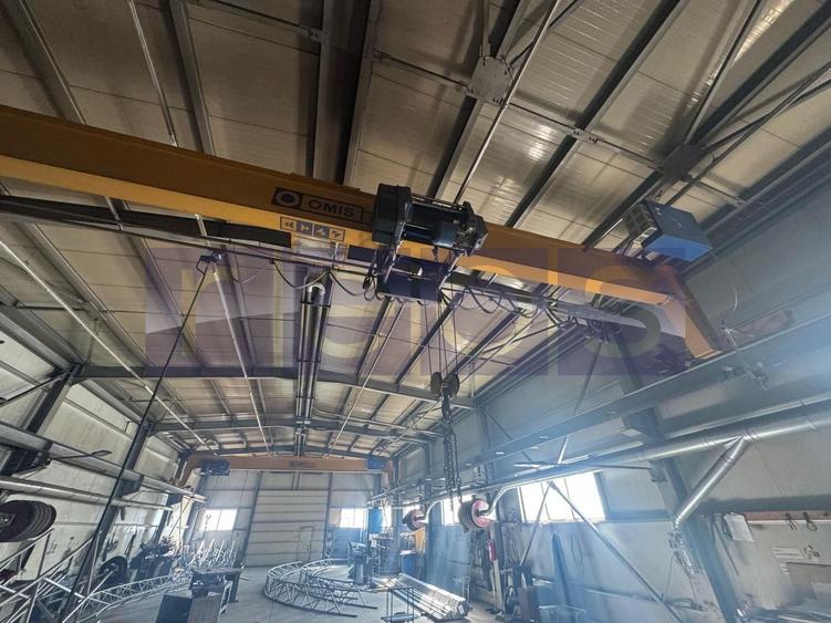 Hală industrială 374mp echipată | Pod rulant + utilaje | Crevedia - 7