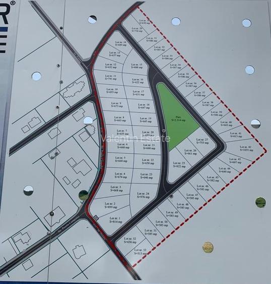 Teren intravilan de vanzare, cu vedere catre Dealul Lempes - Sanpetru - 585 mp - 6