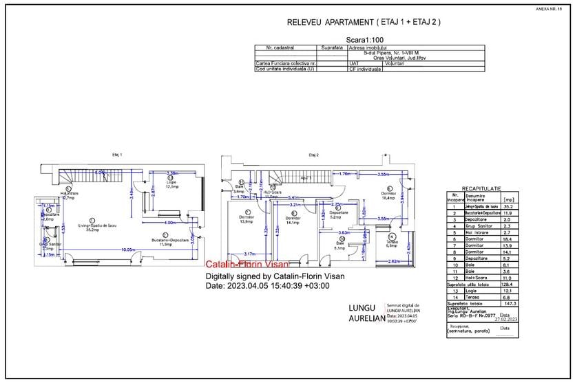 Inchiriere - duplex - parkview 4 camere  - Avalon Estate-Pipera - 1