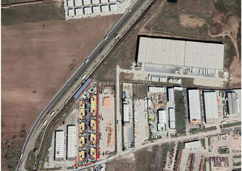 Hala 594 mp de inchiriat in Chitila, acces TIR si birouri clasa A - 8