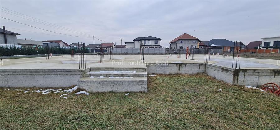 Teren -Fundatie pt. Casa noua Parter 228mp in constructie -Livada - 11