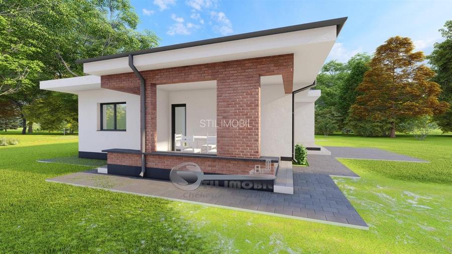 Teren cu autorizatie pentru casa plan parter de vanzare in Valea Adanca Iasi - 5