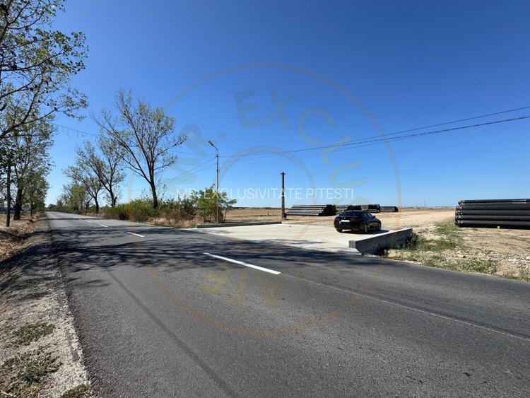 Teren extravilan de vanzare – Cateasca, Arges | 27.201 mp | Deschidere 58,55 m - 2