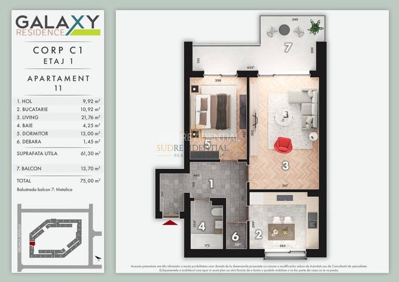 Parc Tudor Arghezi, apartament cu 2 camere decomandat, imobil premium - 7