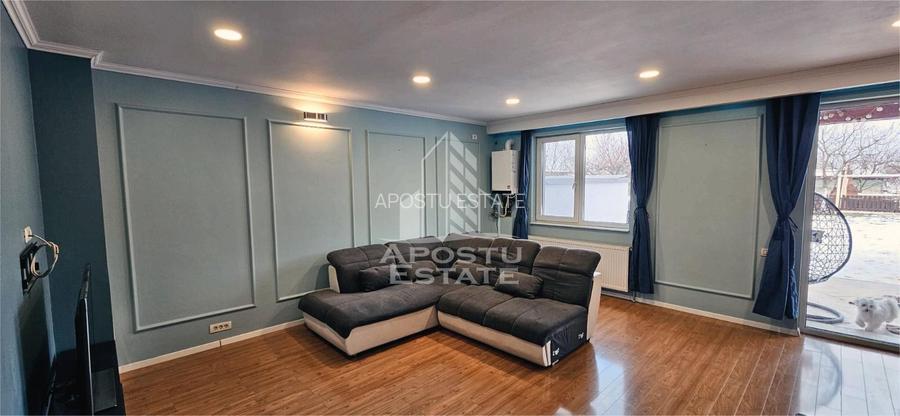 Duplex cu 4 camere, 3 bai, garaj, la asfalt,canalizare, Mosnita Noua - 5