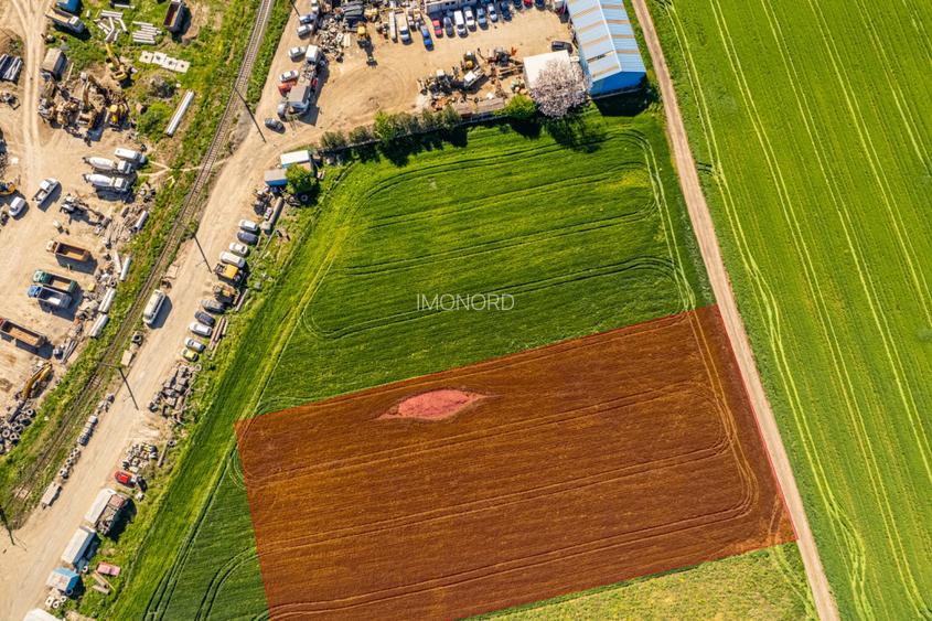 Palas vaporas, teren industrial logistic acces facil Autostrada - 13