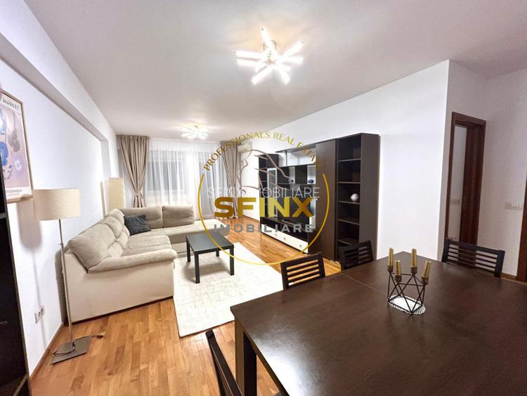 Nordului Parc Herastrau, inchiriere 2 camere 78m, pet friendly, terasa, parcare - 3