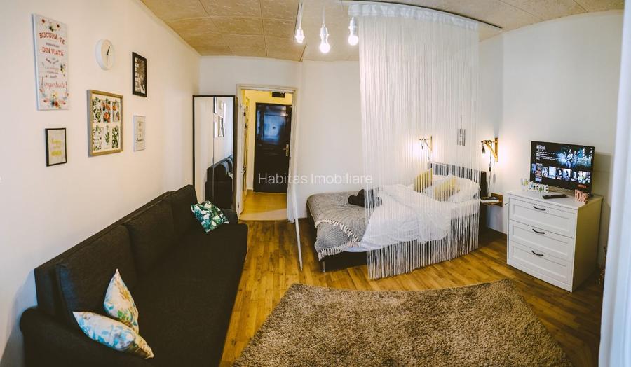 Garsonieră 28 mp + balcon, etaj 10/10, Mănăștur - zona BIG - 2