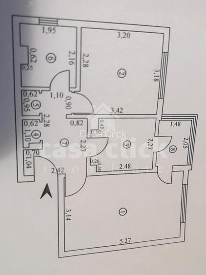 Apartament 2 camere decomandat, Micro 17 – lângă Școala 40 - 9