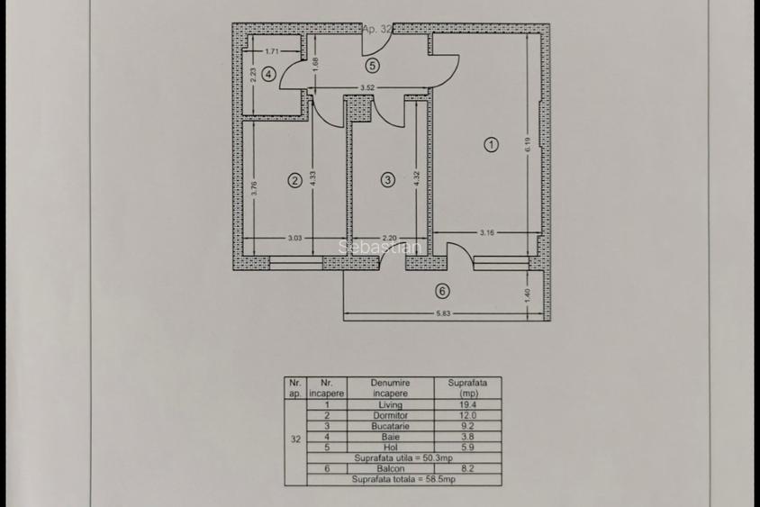 Apartament 2 camere mobilat, Orientare Sud-Vest, Etaj 4/6, Popesti-Leordeni - 10