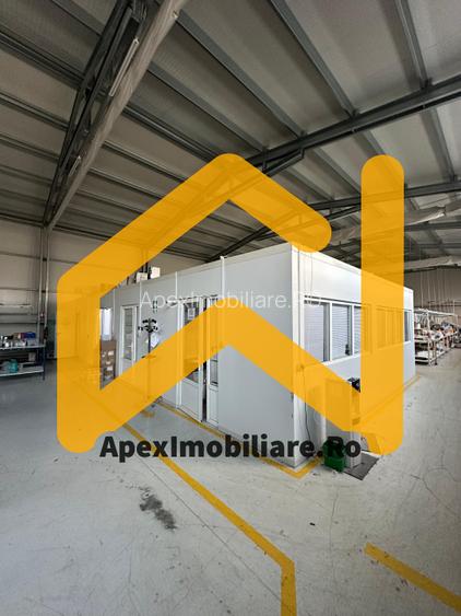 Hala Industrială Vest Ploiești 550 mp + Birouri | Parcare 20 auto | Acces TIR | - 3