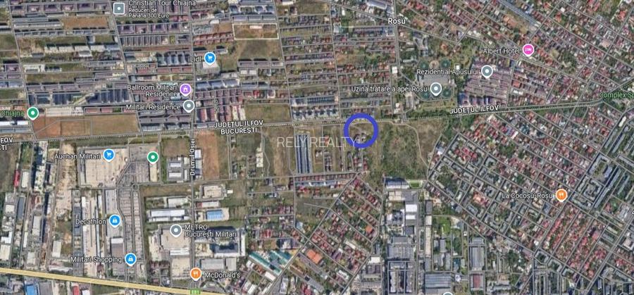 Teren intravilan, 520 mp, Militari / Drumul Ciorogarla / Sector 6 / comision 0% - 3
