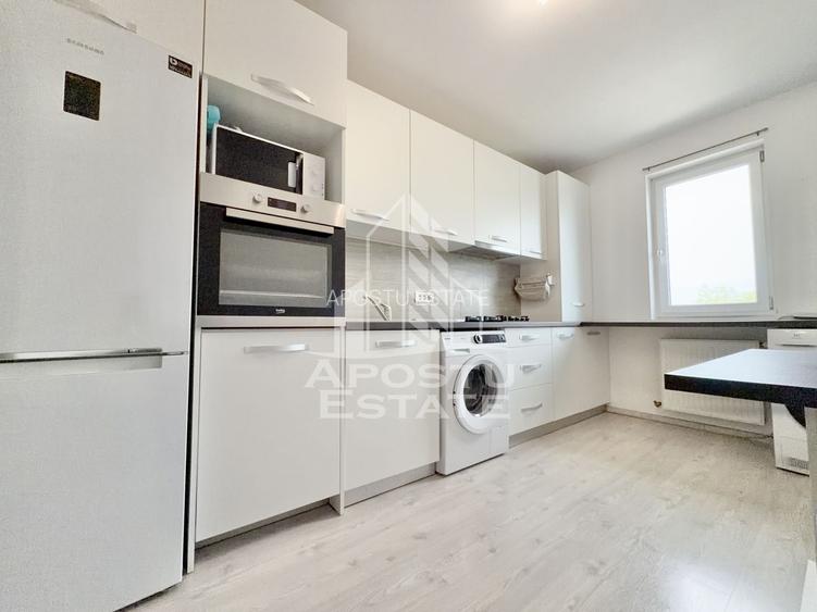 Apartament cu 2 camere mobilat la etajul 2 decomandat in Giroc, asfalt - 6