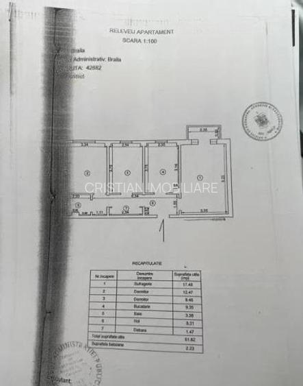 Posibilitate rate! 3 cam. confort 1 decomandat la pret de 2 camere, Viziru 3 - 7