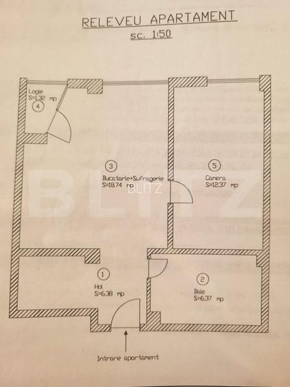 Apartament 2 camere, etaj 1/4, cu parcare inclusa, zona Tineretului - 12