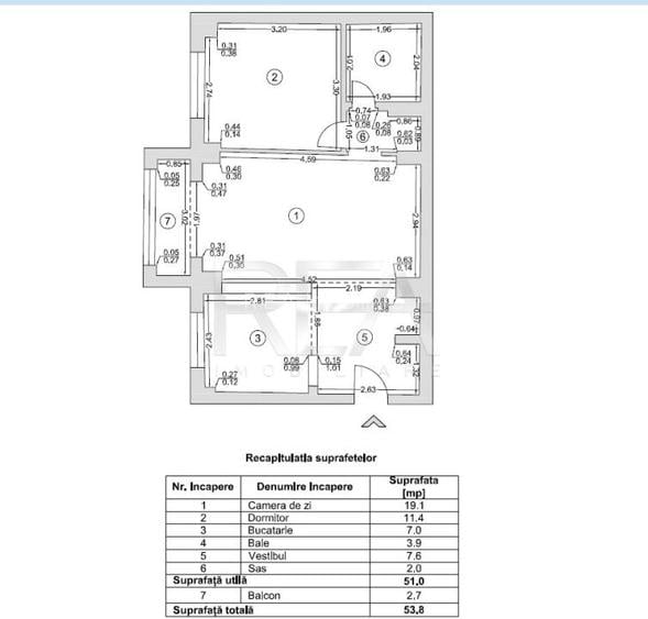 2 Camere | Centrala Proprie | Bloc Reabilitat | Zona Apusului - Pacii - 9