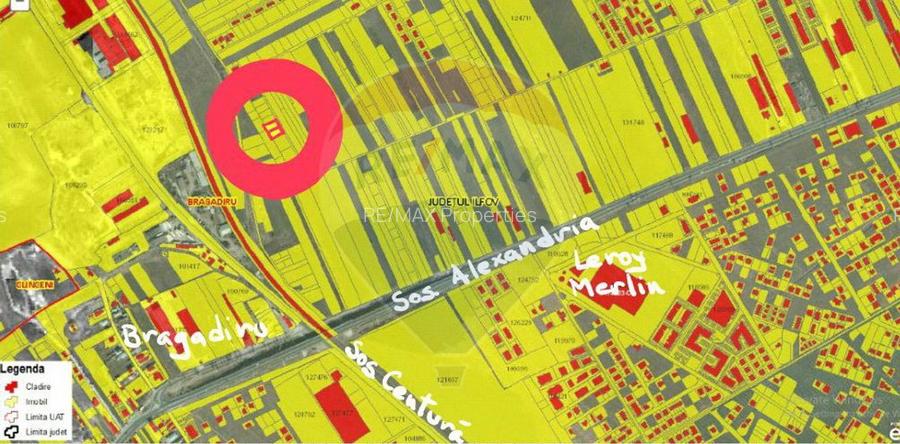 Teren intravilan de vânzare | 919 mp | Bragadiru,  Safirului/ Jadului - 6