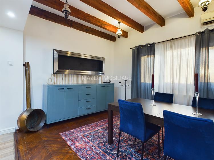 Apartament cu 4 camere semidecomandat, mobilat în Parcul Carol - 2