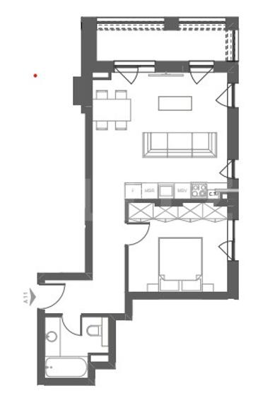 Apartament 2 camere, finisat, balcon, garaj, zona Somesului - 10