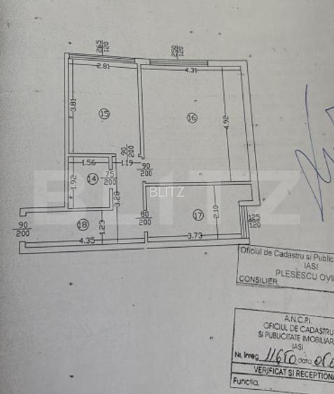Apartament  bloc nou 2  camere, 51 mp + 6 mp boxa, zona Tatarasi 2 Baieti - 8