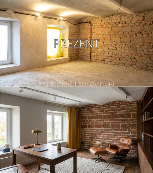 CASA SINGUR CURTE DE RENOVAT  cu teren 297 mp -ZONA PIATA UNIRII- comision 0% - 18