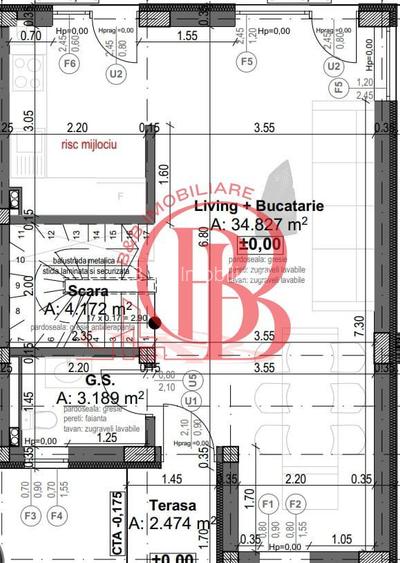 Vila de tip duplex 4 camere  Titan Pallady - 2