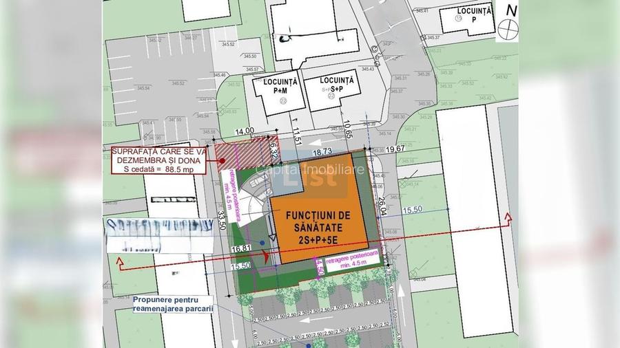 Comision 0%! Teren Autorizat clinică, Grigorescu  - 3