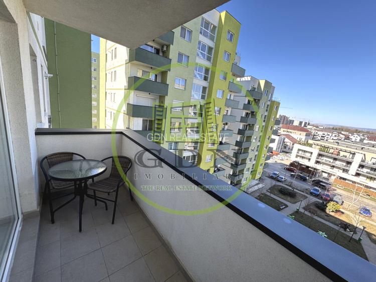 Garsoniera semidecomandata cu bucatarie separata, 39mp + balcon, complex TopCity - 8