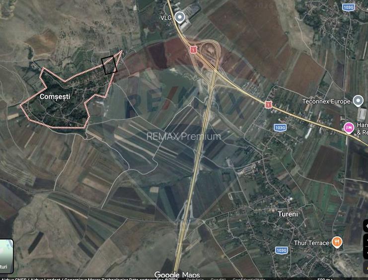 Teren de vânzare – 1.057 mp – Comșești, com. Tureni, jud. Cluj - 3