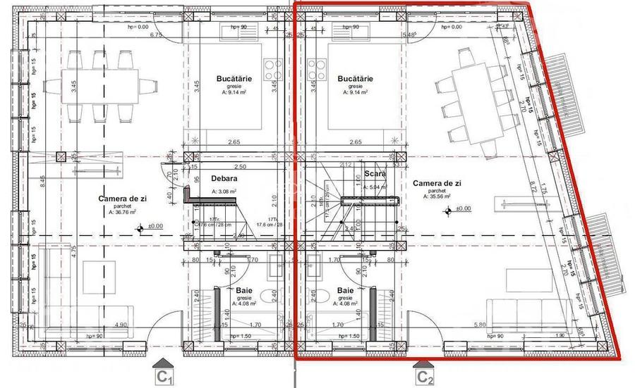 Casa cuplata in Dambu Rotund - 12