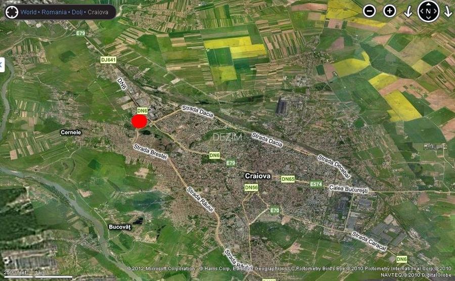 Proprietar, vand teren Craiova, Str. Prelungirea Severinului,  23bis, 31.524 mp - 2