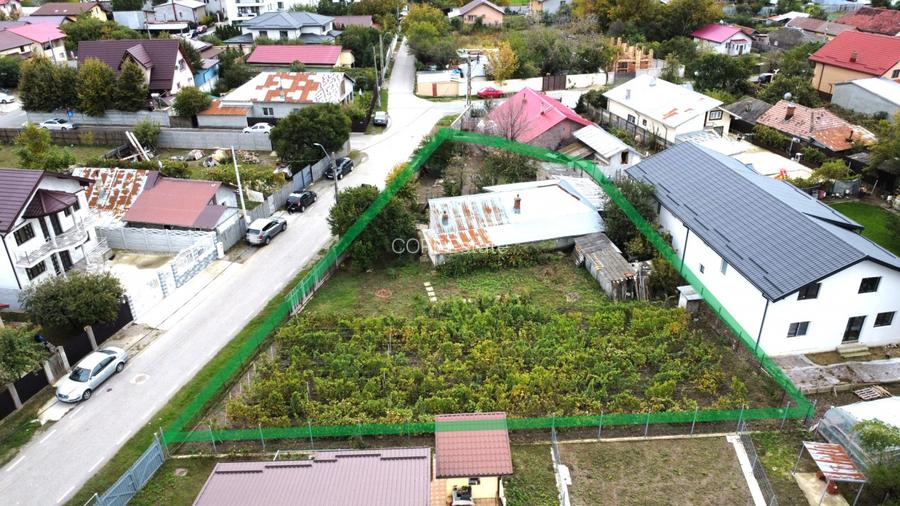 Teren de vanzare 1000mp in Stefanestii de Jos, la sosea si cu utilitati - 5