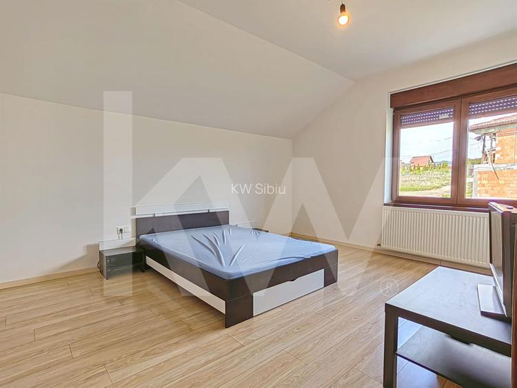 Casa individuala 5 camere finalizata mobilata Est Sibiu teren 372mp - 8