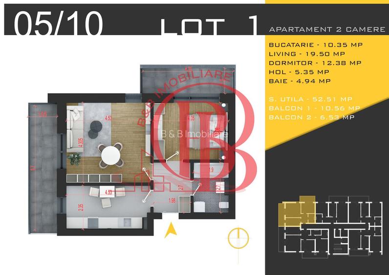 2 camere  Titan Pallady  Metrou Nicolae Teclu - 2