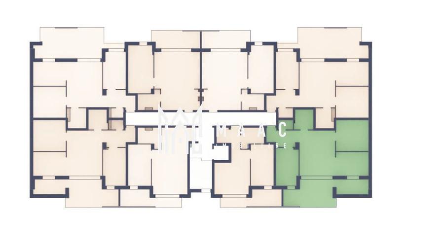 Apartament 3 camere | Balcon 22.2 mp | Etaj 3 | Turnisor - 6