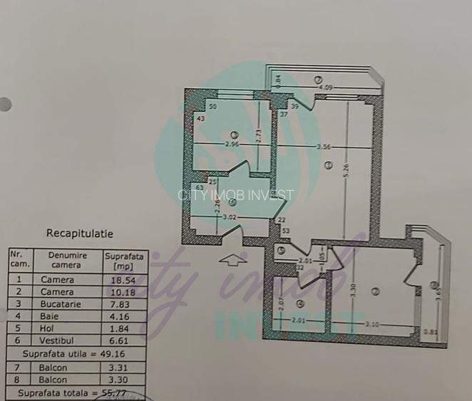 Vand apartament 2 camere metrou obor in fata blocului - 4