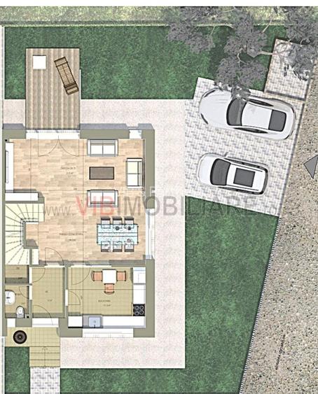 Otopeni, Odăile – Ansamblu privat, vilă Duplex P+1, curte proprie. - 15