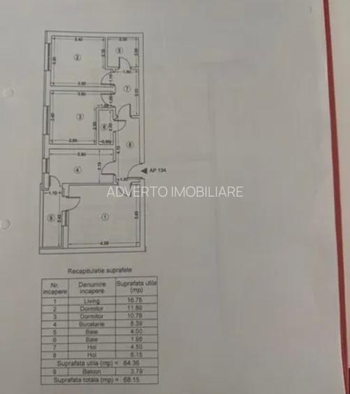 Vânzare apartament 3 camere Exigent Plaza/ Lujerului - 4