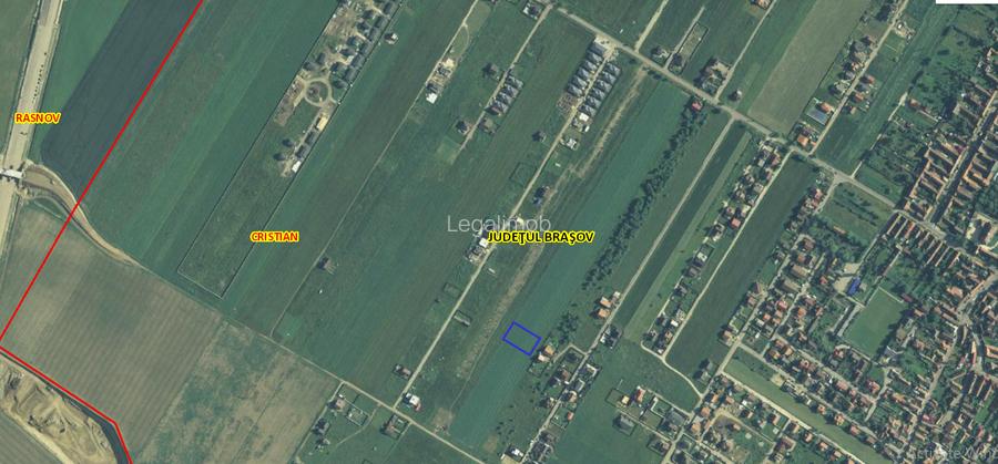 Teren 920 mp - intravilan Cristian - 2